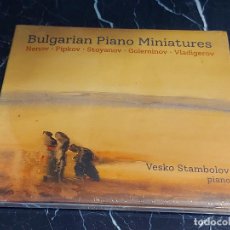 CDs de Música: VESKO STAMBOLOV / BULGARIAN PIANO MINIATURES / DIGIPACK-COLUMNA MÚSICA-2021 / PRECINTADO.