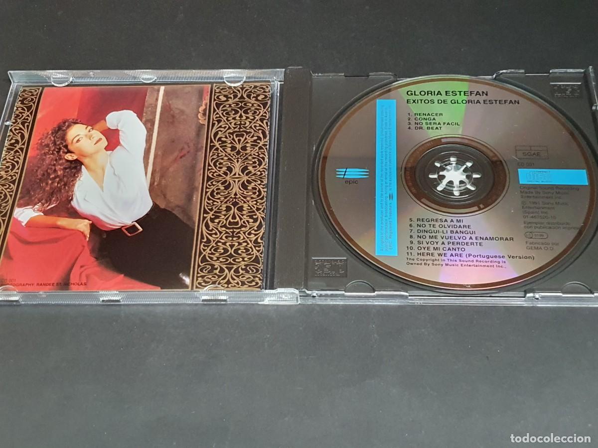 CDs de m&uacute;sica: CD GLORIA EATEFAN - EXITOS DE GLORIA ESTEFAN - 1991 - Foto 2