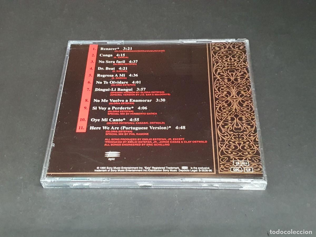 CDs de m&uacute;sica: CD GLORIA EATEFAN - EXITOS DE GLORIA ESTEFAN - 1991 - Foto 3