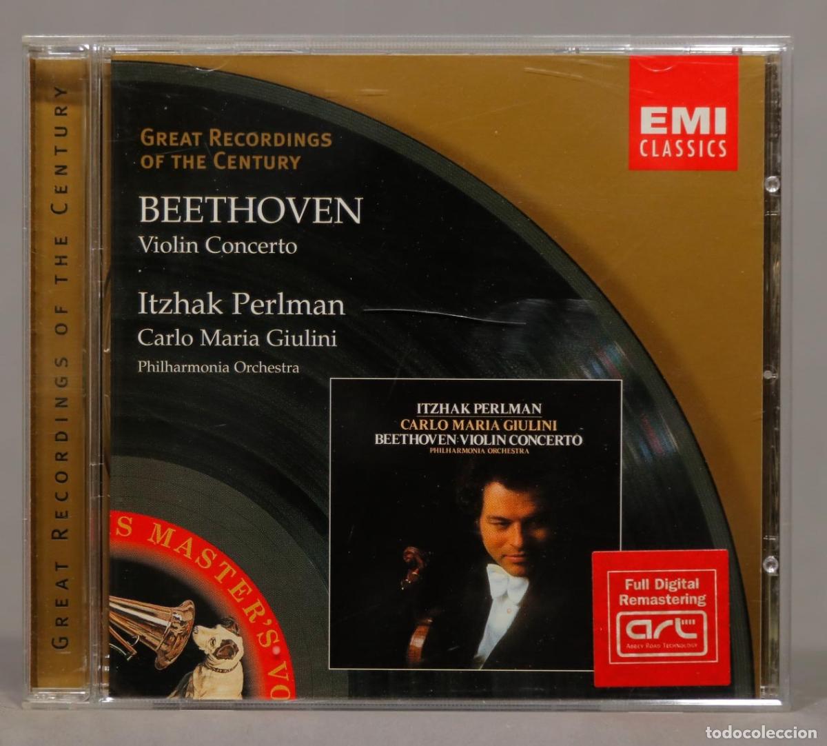 CDs de m&uacute;sica: CD. Violin Concerto. GIULINI. BEETHOVEN - Foto 1