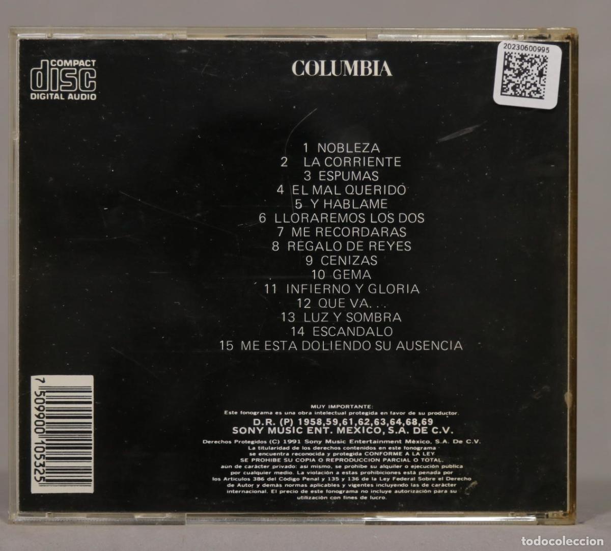CDs de m&uacute;sica: CD. 15 AUTENTICOS EXITOS. JAVIER SOLIS. II - Foto 2