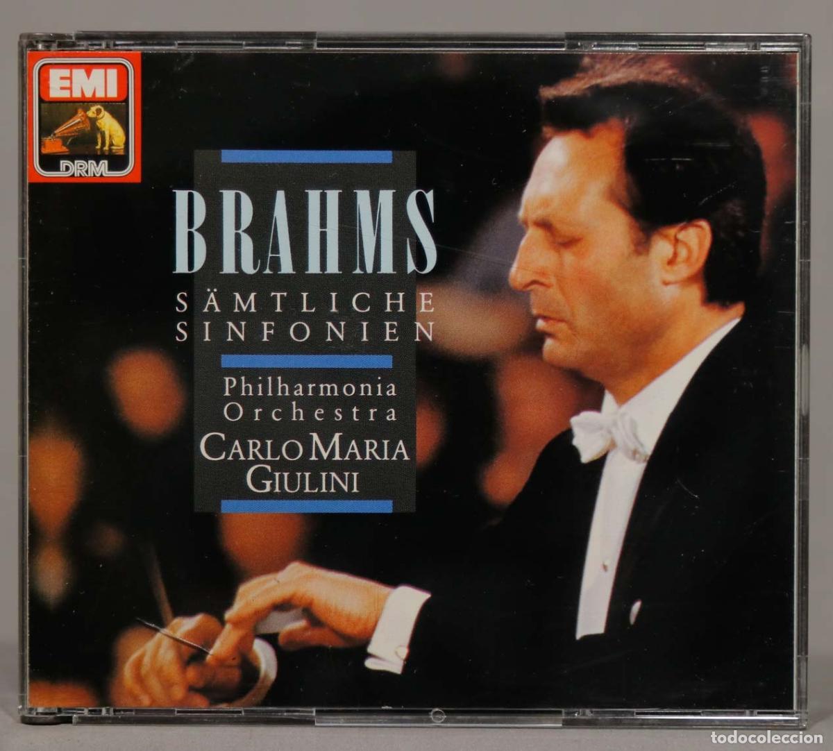 CDs de m&uacute;sica: 3 CD. Giulini &ndash; S&auml;mtliche Sinfonien. BRAHMS - Foto 1