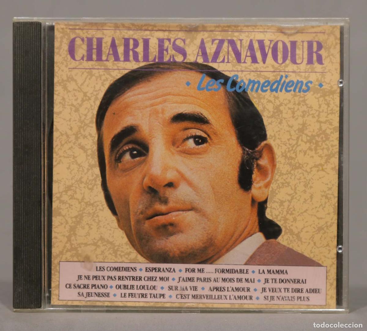 CDs de m&uacute;sica: CD. Charles Aznavour &ndash; Les Comediens - Foto 1