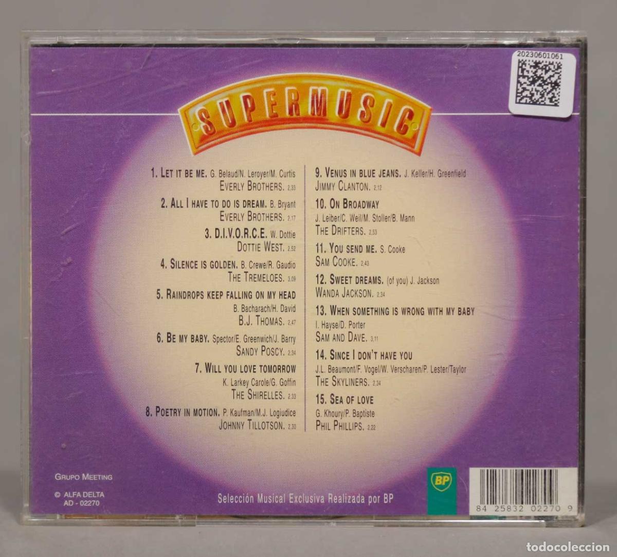 CDs de m&uacute;sica: CD. SUPERMUSIC. BALADAS - Foto 2