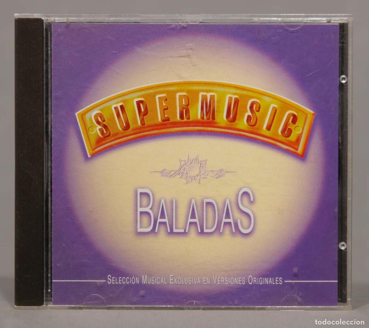 CDs de m&uacute;sica: CD. SUPERMUSIC. BALADAS - Foto 1