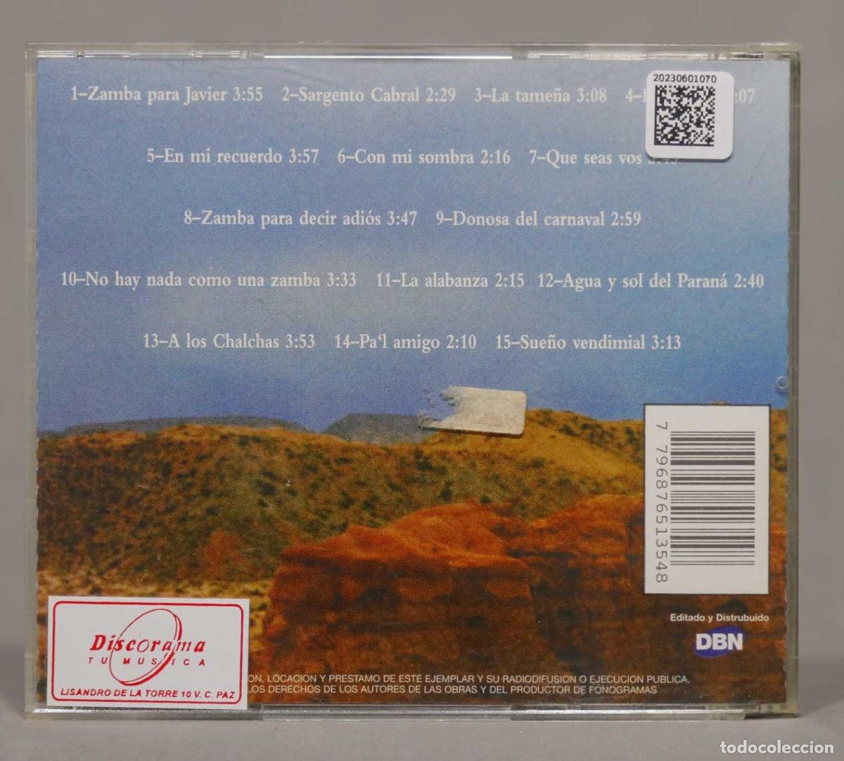 CDs de m&uacute;sica: CD. Los Chalchaleros &ndash; Adentro... - Foto 2