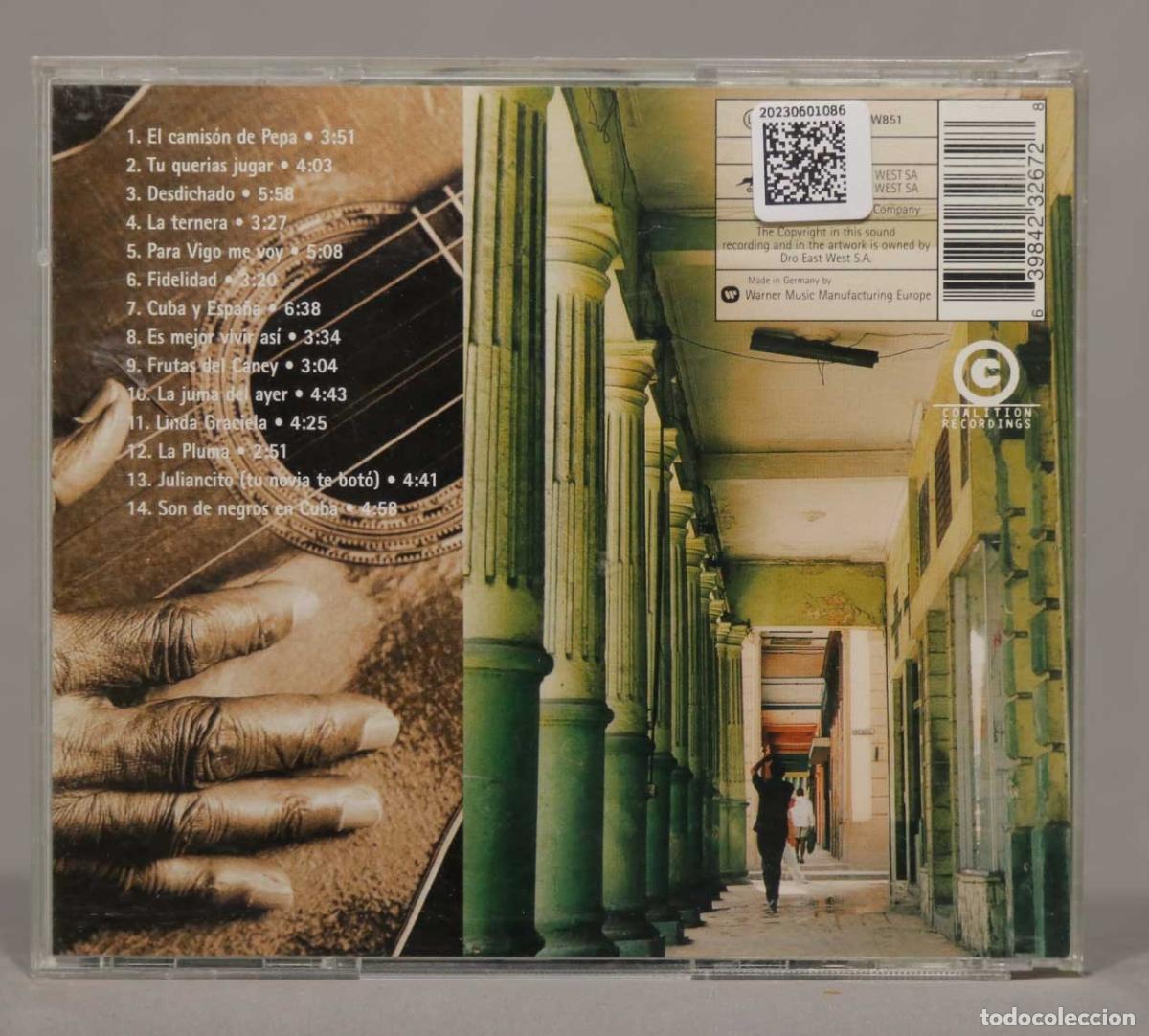 CDs de m&uacute;sica: CD. Compay Segundo &ndash; Lo Mejor De La Vida - Foto 2