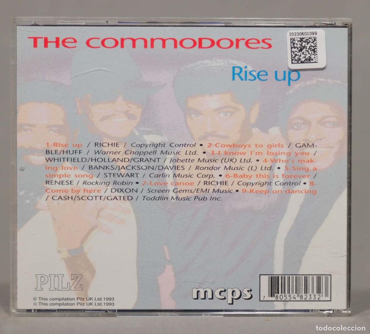 CDs de m&uacute;sica: CD. The Commodores &ndash; Rise Up - Foto 2