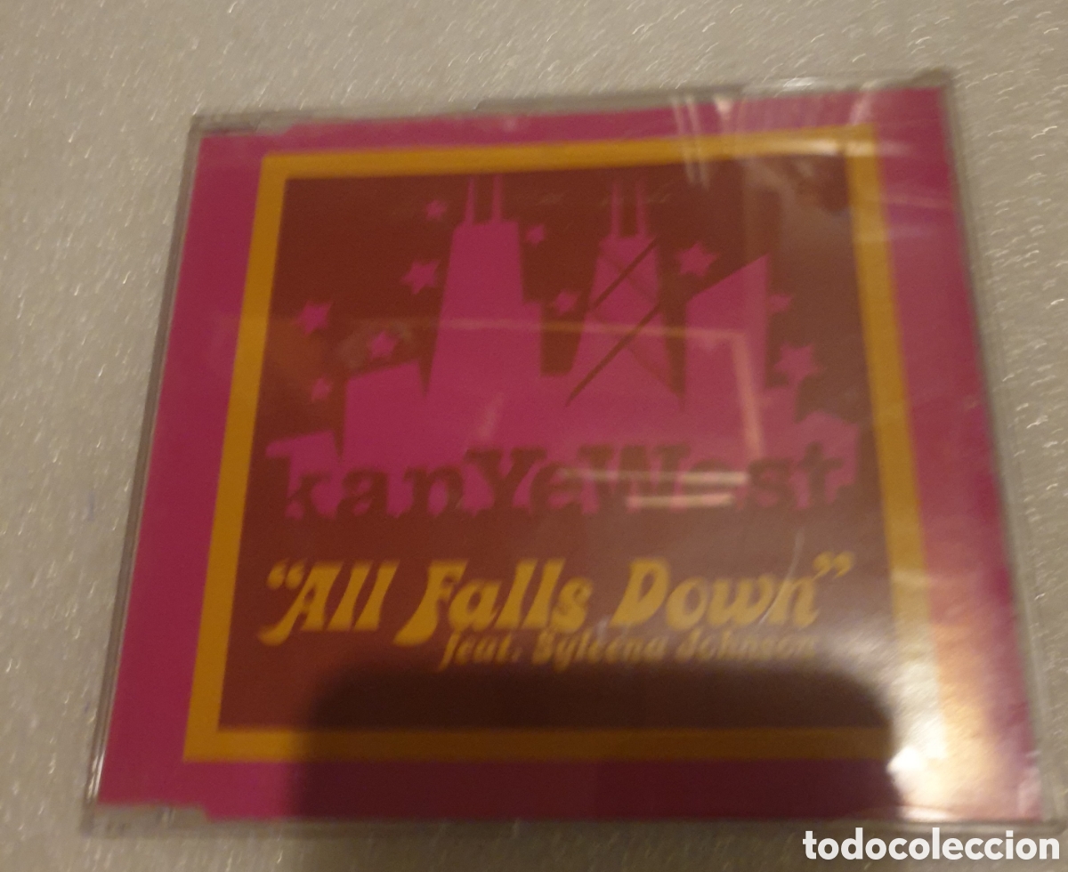 CDs de m&uacute;sica: Kanye West&nbsp;Featuring&nbsp;Syleena Johnson&nbsp;&lrm;&ndash;&nbsp;All Falls Down. Cd single - Foto 1