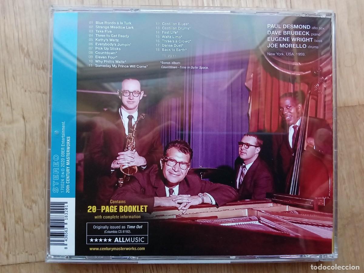 CDs de m&uacute;sica: DAVE BRUBECK Time Out + Countdown - Time In Outer Space cd 2&ordf; mano - Foto 2