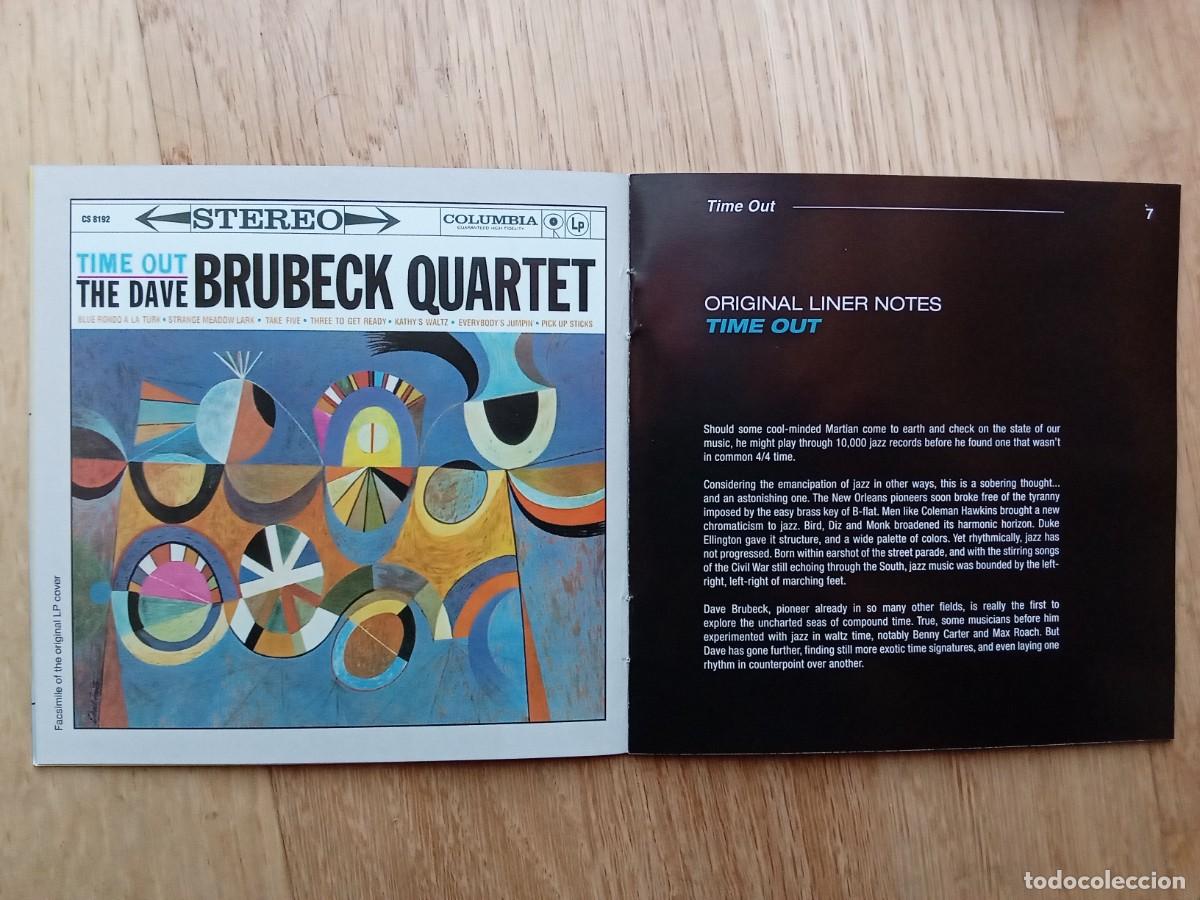 CDs de m&uacute;sica: DAVE BRUBECK Time Out + Countdown - Time In Outer Space cd 2&ordf; mano - Foto 4