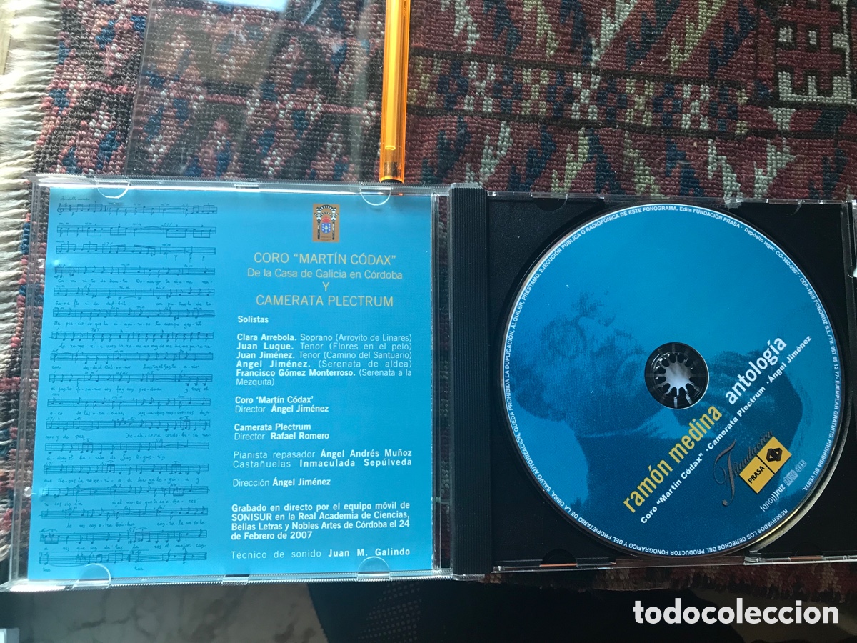 CDs de m&uacute;sica: Ram&oacute;n Medina. Antolog&iacute;a. Como nuevo - Foto 4