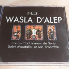 CDs de Música: SABRI MOUDALLAL ET SON ENSEMBLE / WASLA D'ALEP / CHANTS TRADITIONELS DE SYRIE / CD IMPECABLE