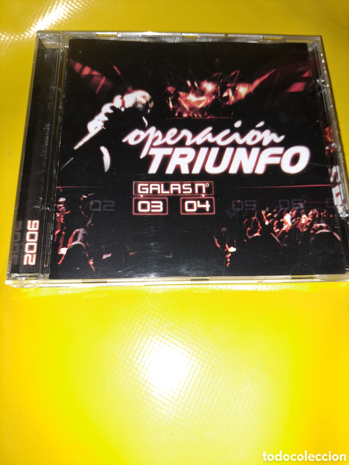 CDs de m&uacute;sica: CD OPERACI&Oacute;N TRIUNFO 2006 GALAS 3 Y 4 - Foto 1