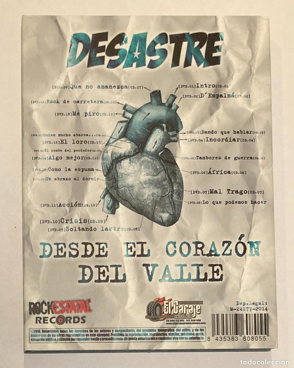 CDs de m&uacute;sica: DESASTRE. DESDE EL CORAZON DEL VALLE (0504CD) - Foto 2