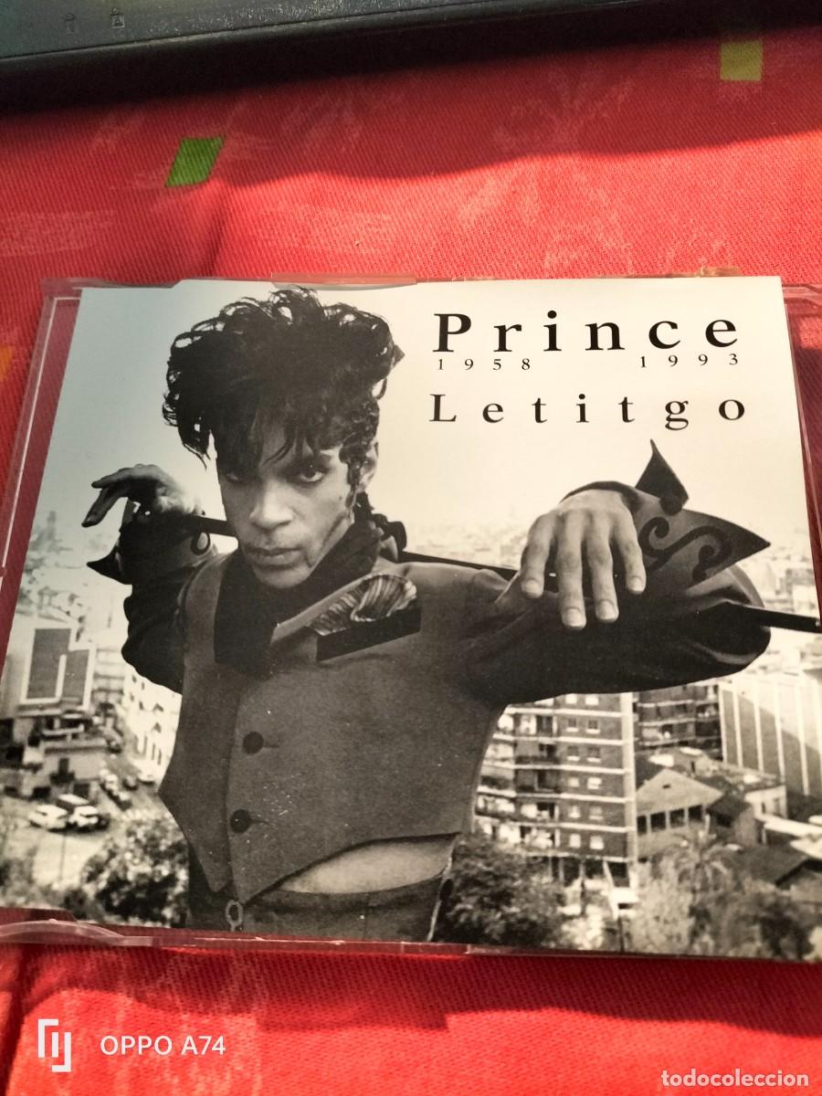 CDs de m&uacute;sica: RAR SINGLE CD. PRINCE. LETITGO. 4 TRACKS - Foto 1
