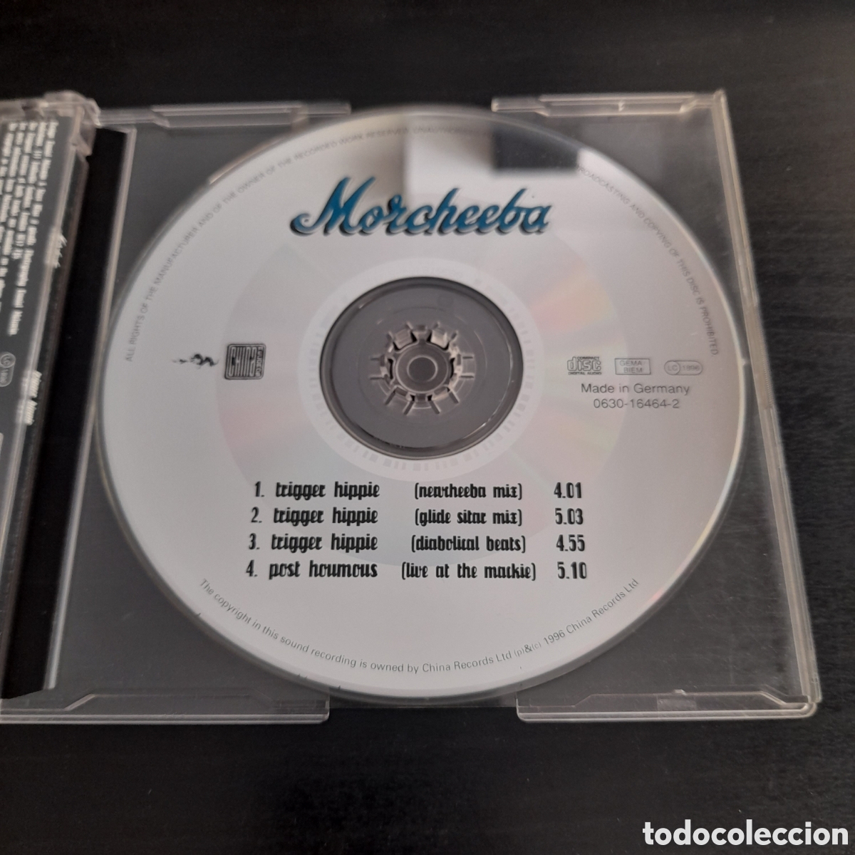 CDs de m&uacute;sica: Morcheeba &ndash; Trigger Hippie. CD, Maxi-Single 1995 Alemania - Foto 2