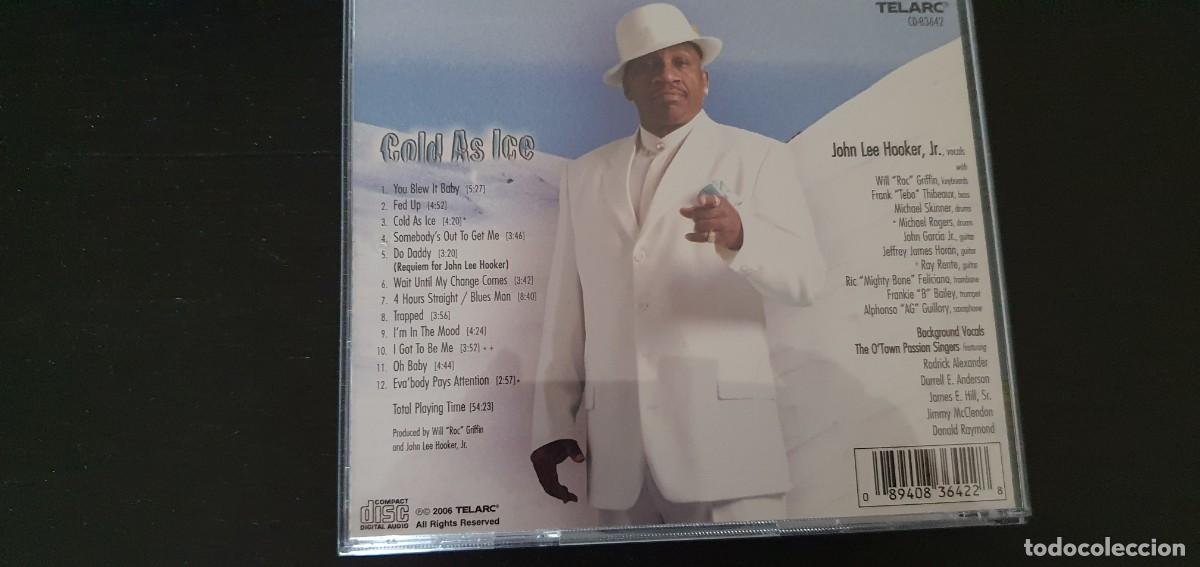 CDs de m&uacute;sica: JOHN LEE HOOKER JR. COLD AS ICE. CD - Foto 2