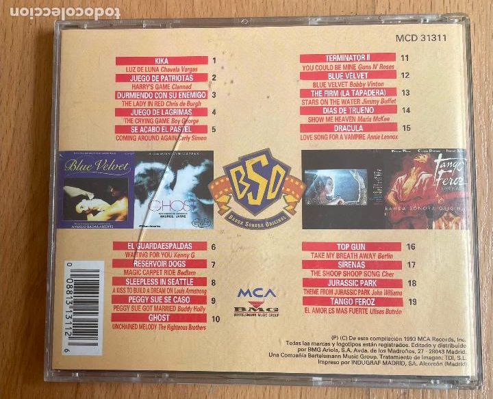 CDs de m&uacute;sica: BANDA SONORA ORIGINAL, 19 Exitos de cine version original, CD - Foto 2