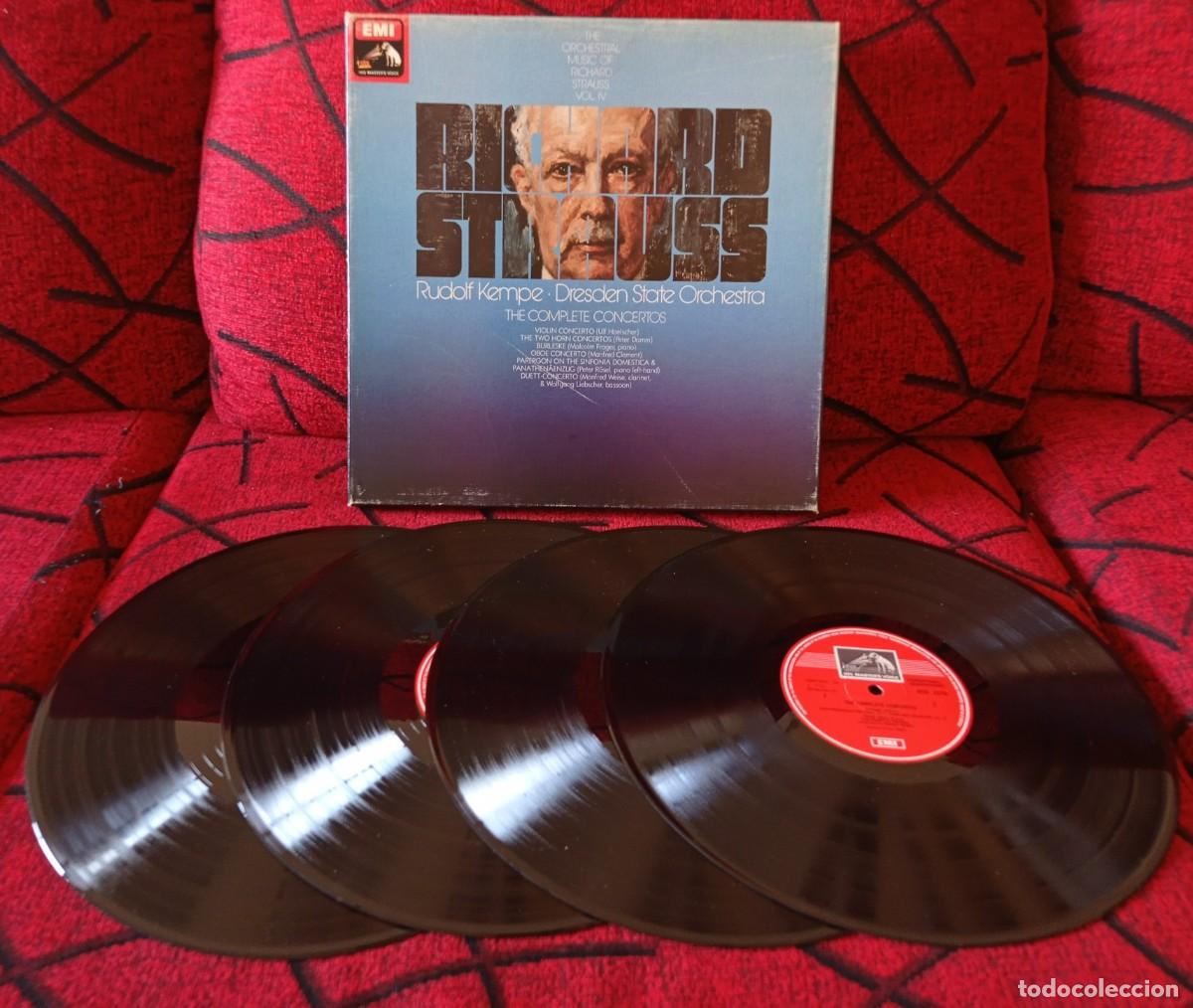 CDs de m&uacute;sica: RUFOLF KEMPE / DRESDEN STATE ORCHESTRA *Strauss, The Complete Concertos* VINILO BOX SET LPP
