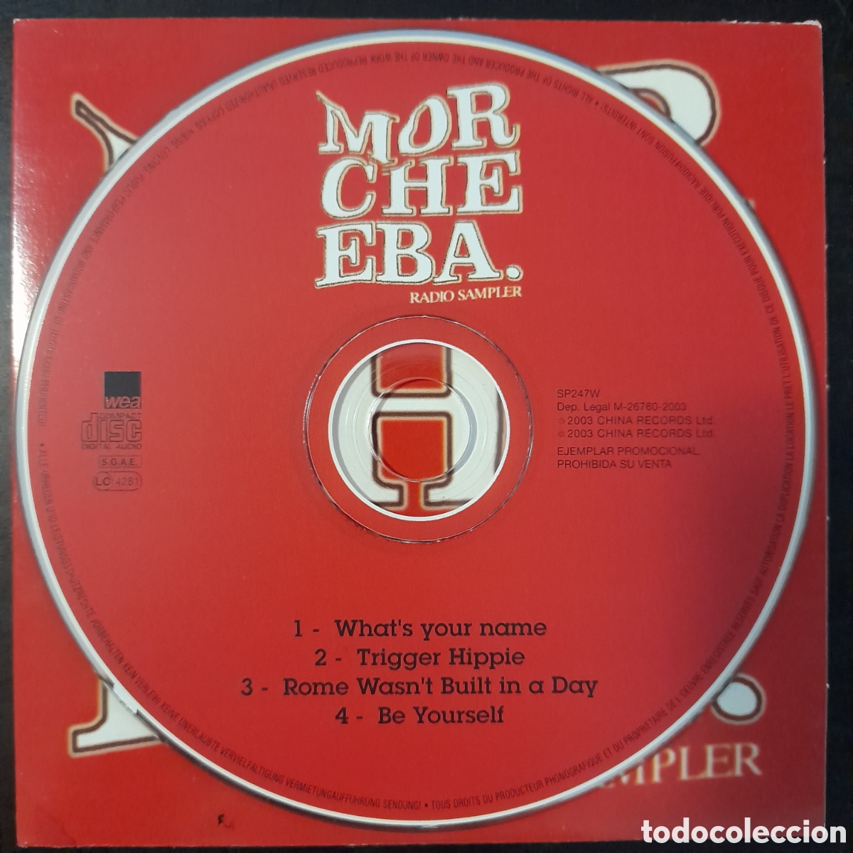 CDs de m&uacute;sica: Morcheeba &ndash; Radio Sampler. 2003, Espa&ntilde;a. CD, Sampler, Promo - Foto 3