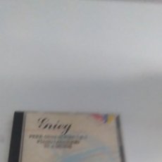 CDs de Música: GG-1997 CD MUSICA GRIEG PEER GYNT SUITES 1 Y 2 PIANO CONCERTO IN A MENOR