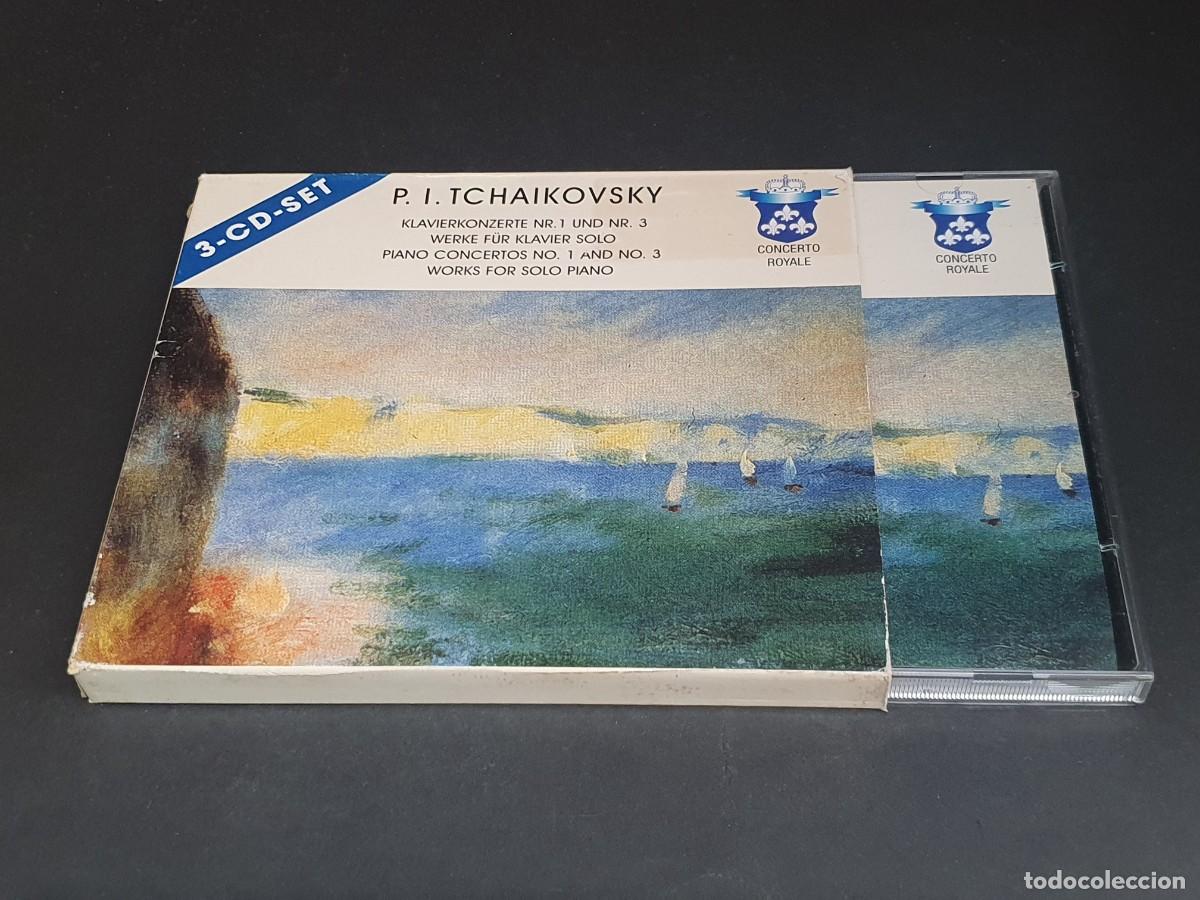 CDs de m&uacute;sica: 3CD FUNDA CARTON - P.I. TCHAIKOVSKY - 2001 - Foto 1