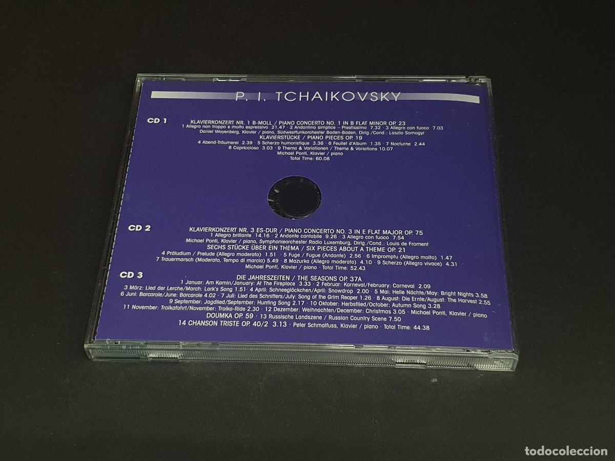 CDs de m&uacute;sica: 3CD FUNDA CARTON - P.I. TCHAIKOVSKY - 2001 - Foto 5