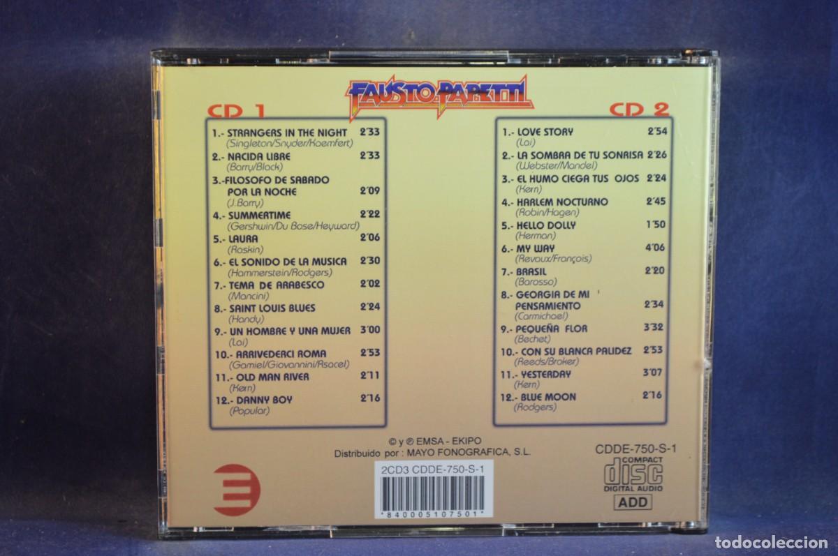 CDs de m&uacute;sica: FAUSTO PAPETTI - 24 HITS - 2 CD - Foto 2