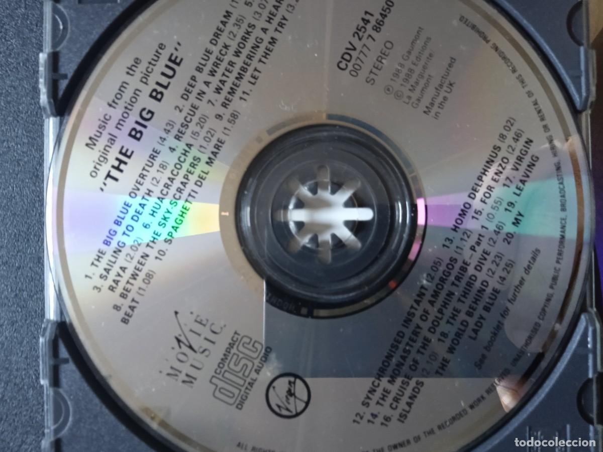 CDs de m&uacute;sica: The Big Blue. Eric Serra. - Foto 3