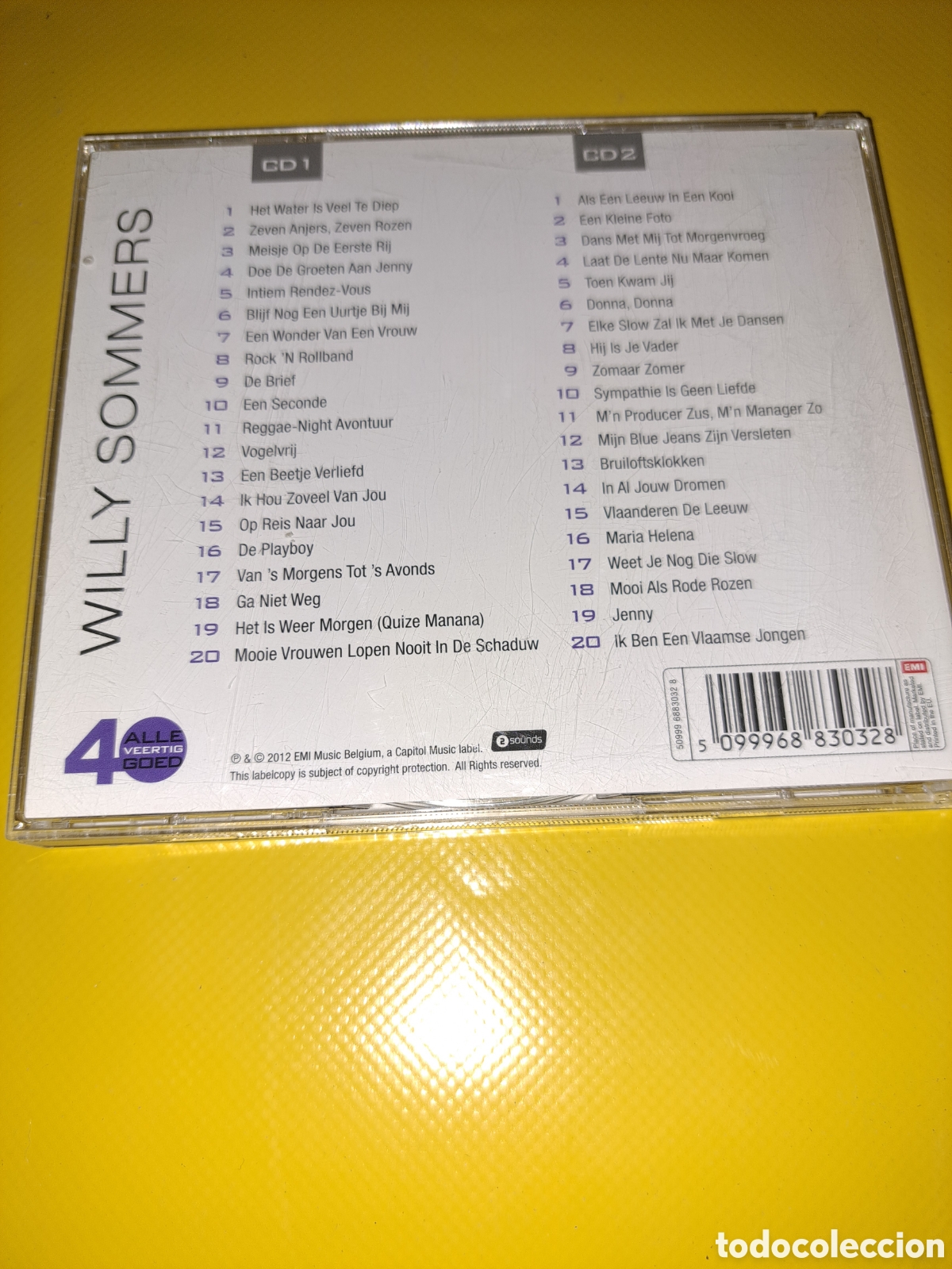 CDs de m&uacute;sica: CD WILLY SOMMERS 2012 BELGIUM - Foto 2
