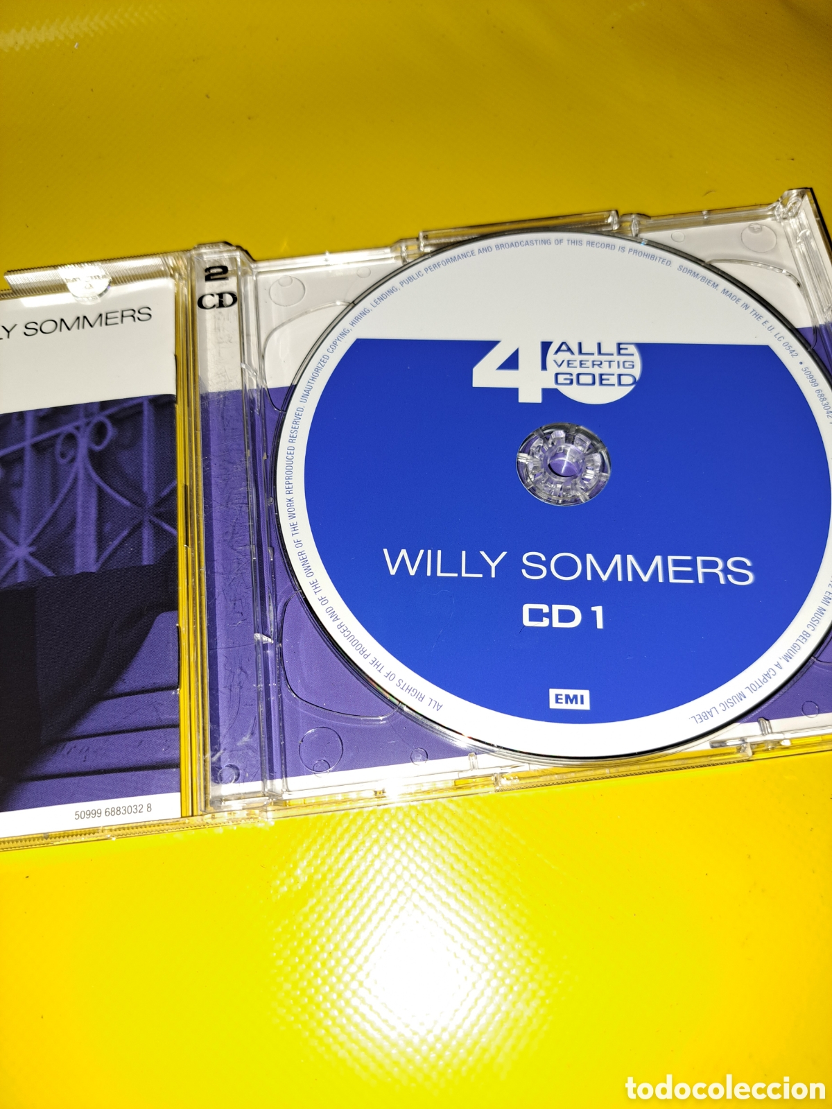 CDs de m&uacute;sica: CD WILLY SOMMERS 2012 BELGIUM - Foto 3
