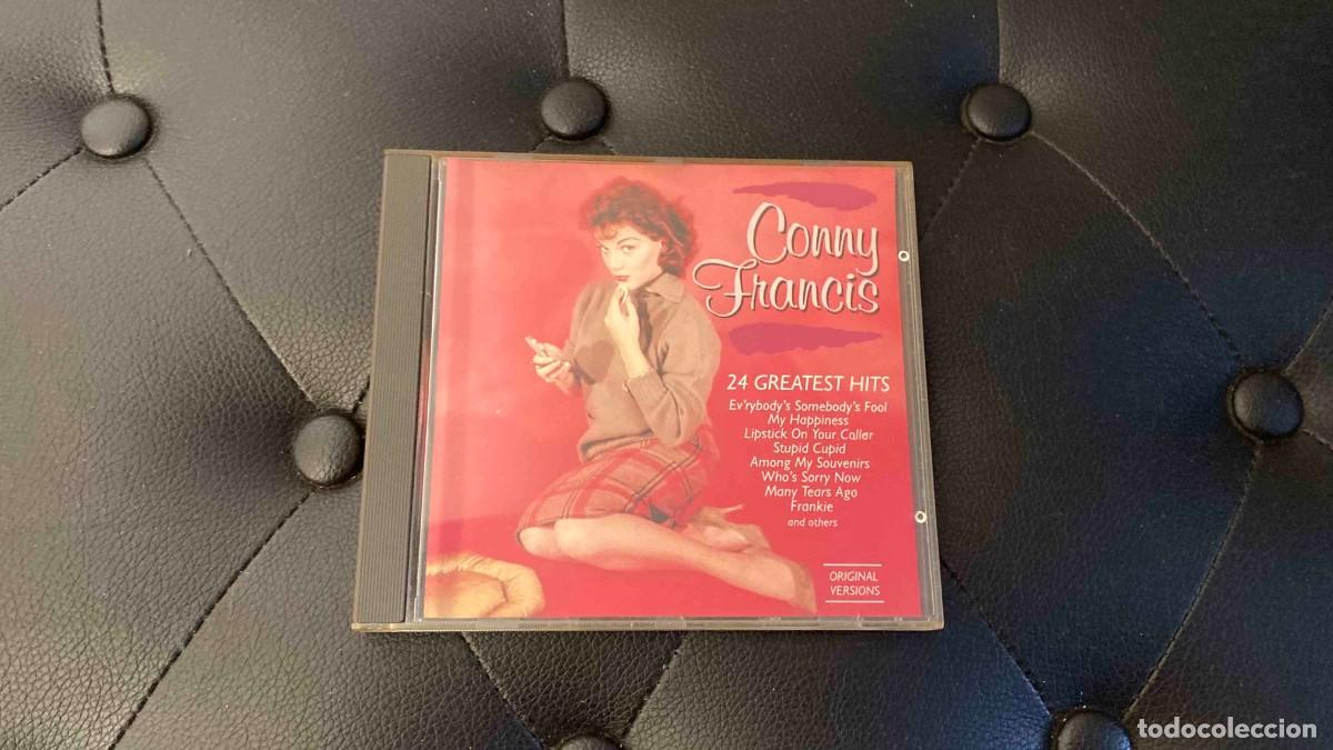 CDs de m&uacute;sica: CD. Connie Francis. 24 Greatest hits - Foto 1