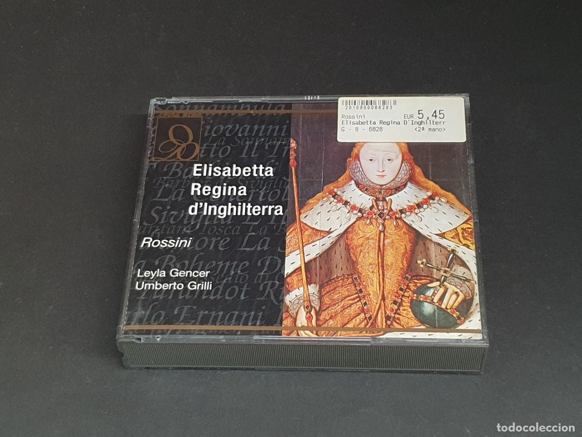 CDs de m&uacute;sica: 2 CD ELISABETTA REGINA DINGHILTERRA - ROSSINI - Foto 1