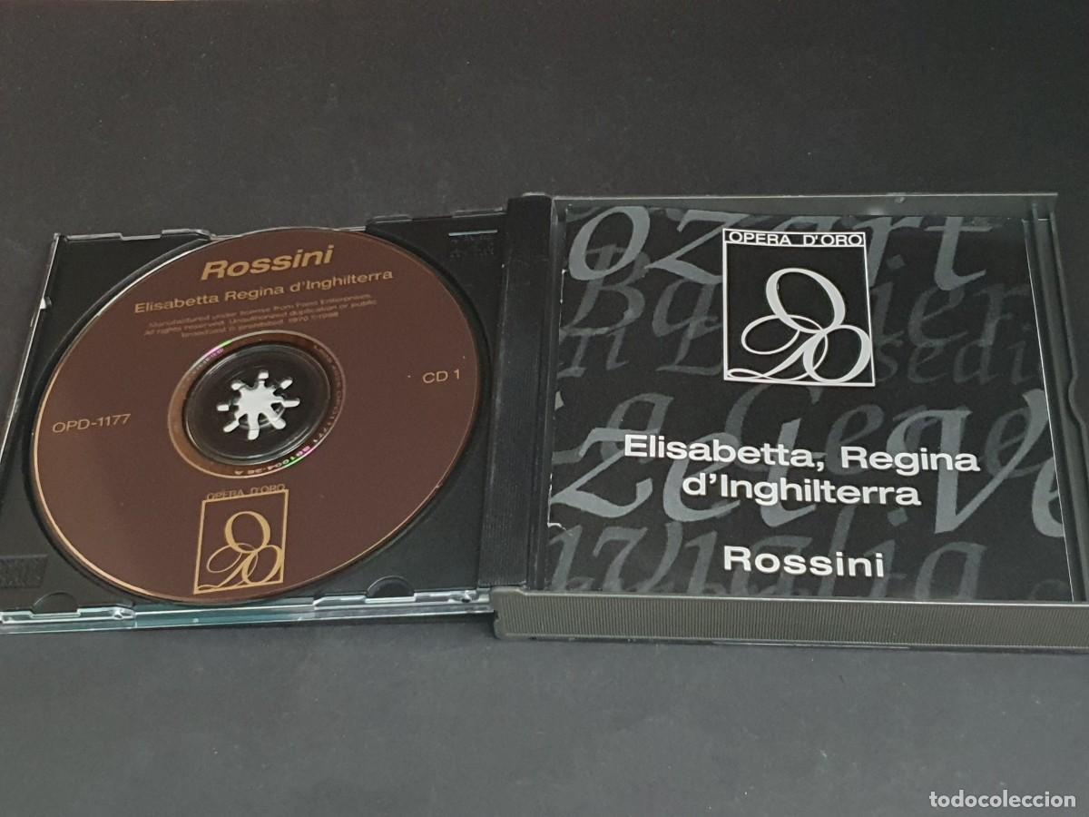 CDs de m&uacute;sica: 2 CD ELISABETTA REGINA DINGHILTERRA - ROSSINI - Foto 2