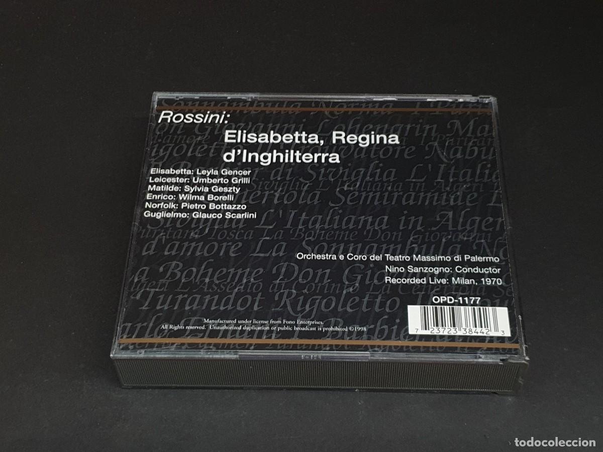 CDs de m&uacute;sica: 2 CD ELISABETTA REGINA DINGHILTERRA - ROSSINI - Foto 4