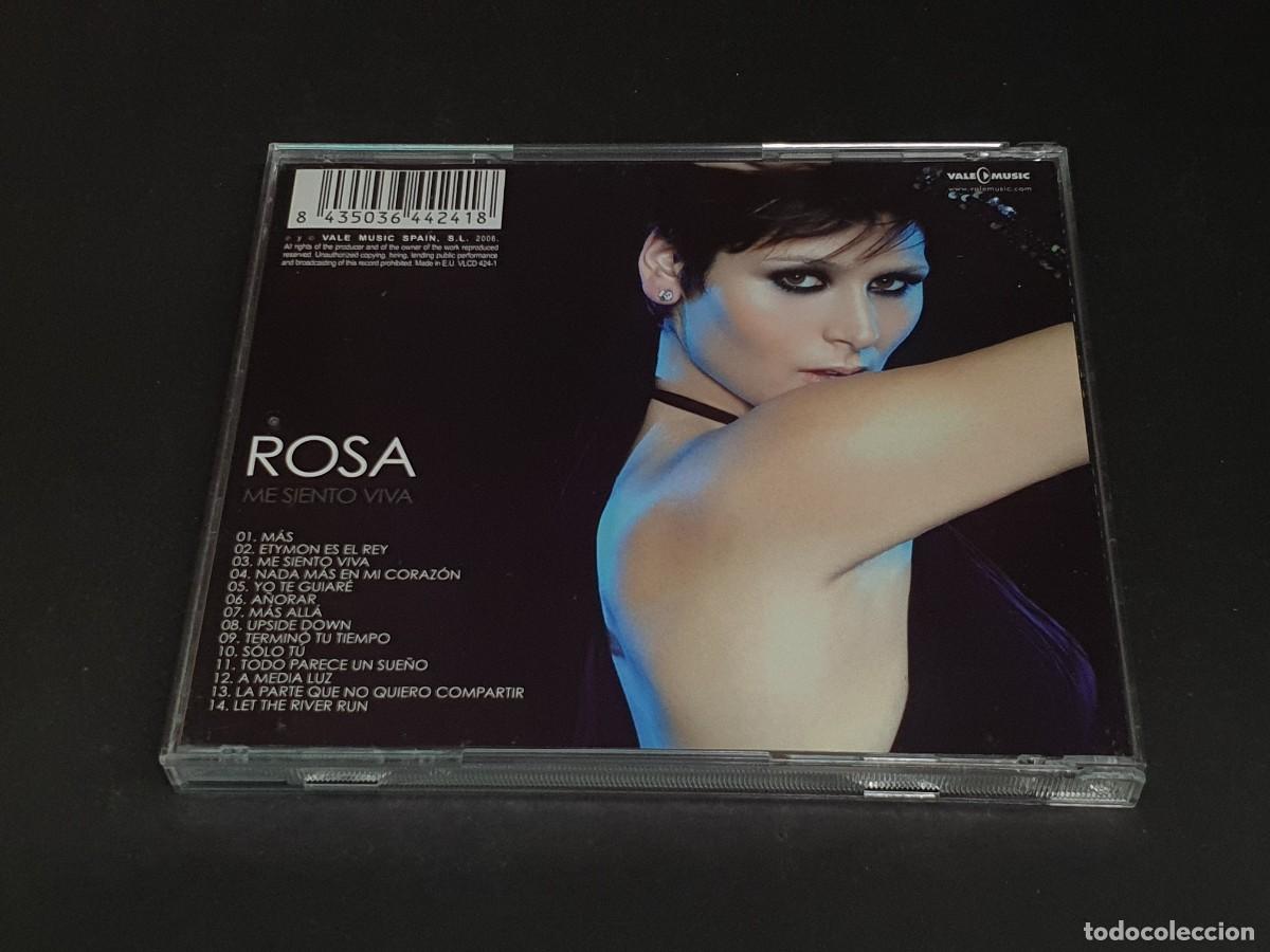 CDs de m&uacute;sica: CD ROSA - ME SIENTO VIVA - 2006 - Foto 3