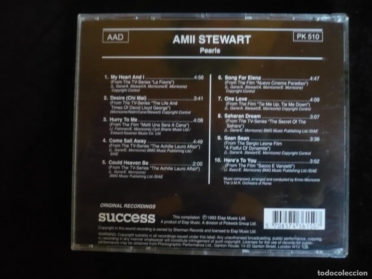 CDs de m&uacute;sica: amii stewart - pearls - cd como nuevo - Foto 2