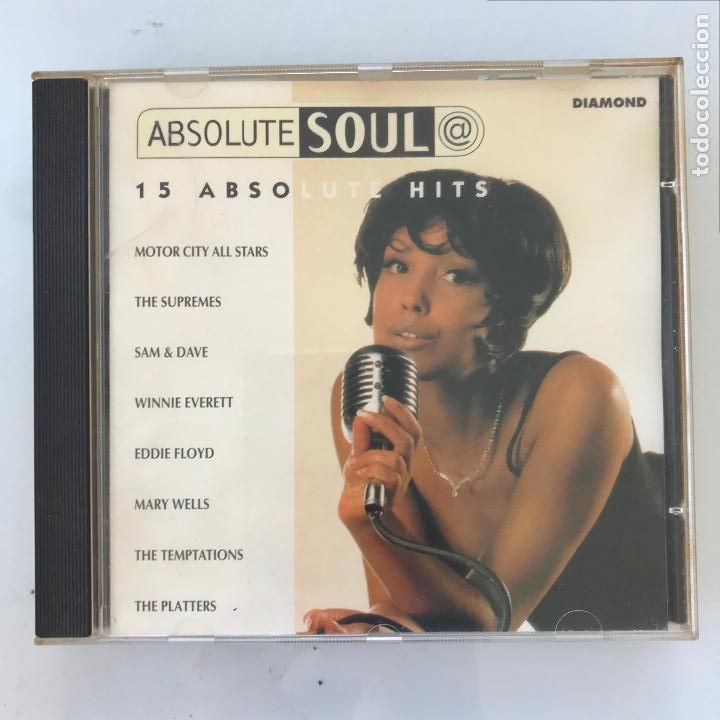 CDs de m&uacute;sica: Absolute Soul. 15 Absolute Hits. PEDIDO M&Iacute;NIMO 5&euro; - Foto 1