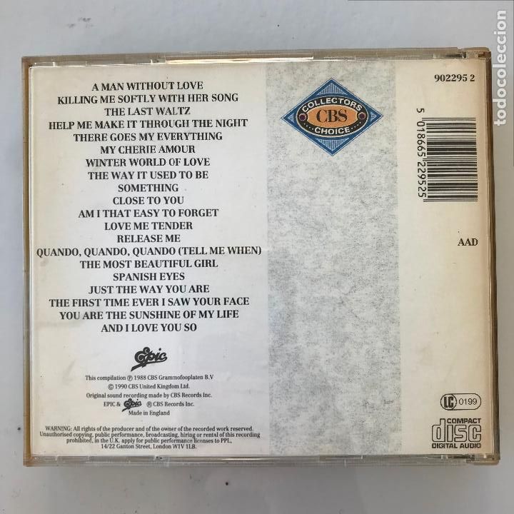 CDs de m&uacute;sica: Engelbert In Love. PEDIDO M&Iacute;NIMO 5&euro; - Foto 2
