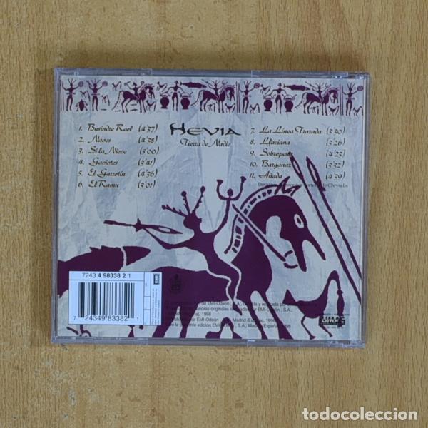 CDs de m&uacute;sica: HEVIA - TIERRA DE NADIE - CD - Foto 2