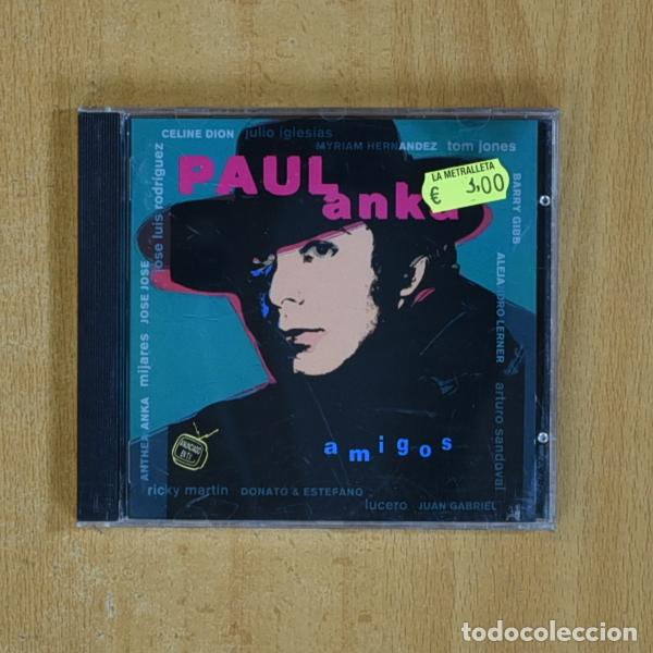 CDs de m&uacute;sica: PAUL ANKA - AMIGOS - CD - Foto 1