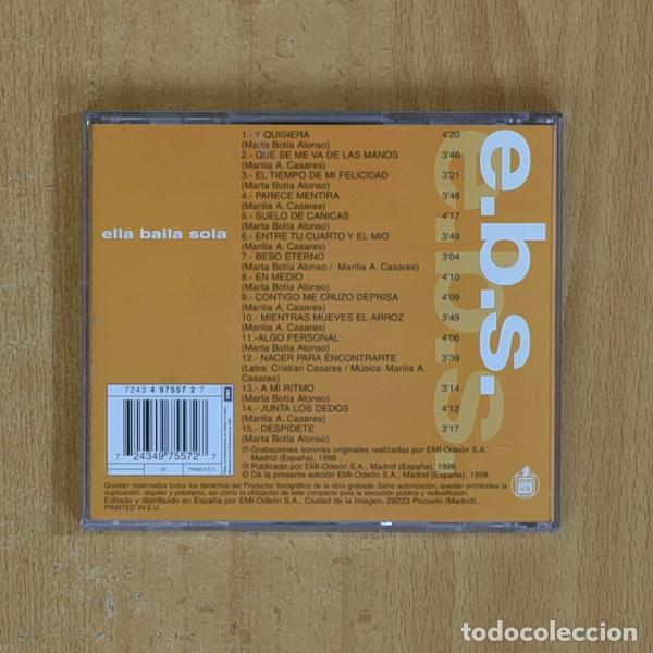 CDs de m&uacute;sica: ELLA BAILA SOLA - EBS - CD - Foto 2