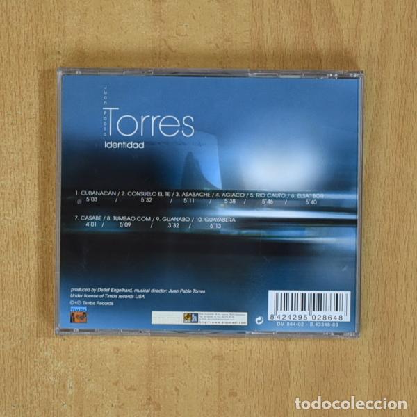 CDs de m&uacute;sica: JUAN PABLO TORRES - IDENTIDAD - CD - Foto 2