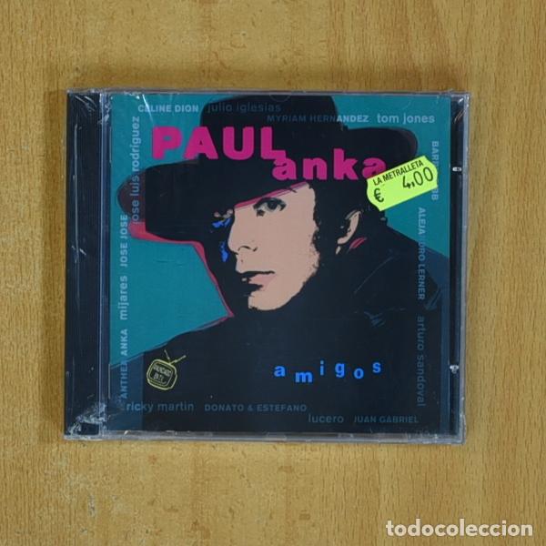 CDs de m&uacute;sica: PAUL ANKA - AMIGOS - CD - Foto 1