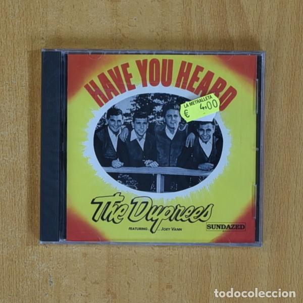 CDs de m&uacute;sica: THE DUPREES - HAVE YOU HEARD - CD - Foto 1