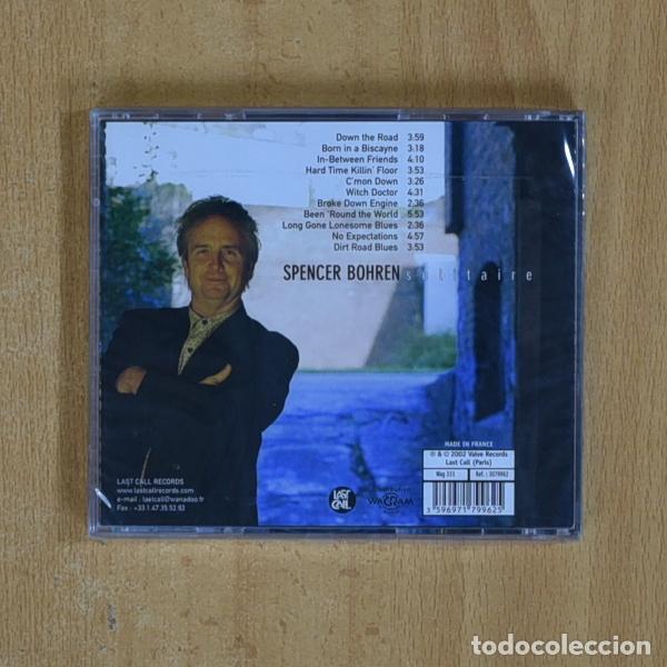 CDs de m&uacute;sica: SPENCER BOHREN - SOLITAIRE - CD - Foto 2