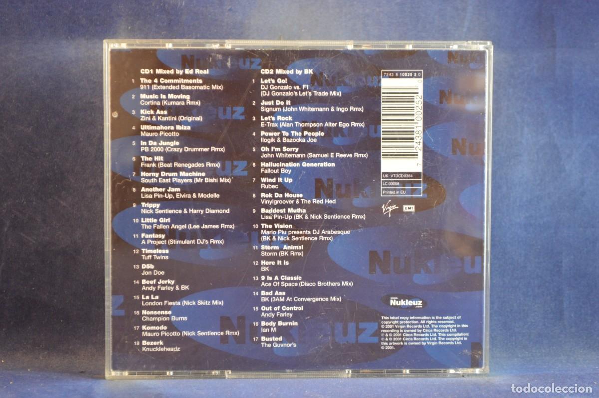 CDs de m&uacute;sica: BK & ED REAL - HARDHOUSE ANTHEMS 2001 - CD - Foto 2