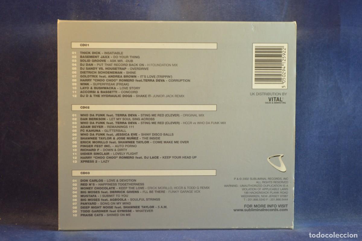 CDs de m&uacute;sica: ERICK MORILLO - SUBLIMINAL SESSIONS THREE - 3 CD - Foto 2