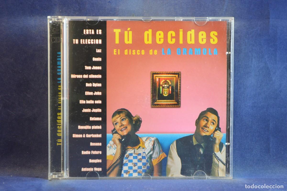 CDs de m&uacute;sica: VARIOUS - T&Uacute; DECIDES - EL DISCO DE LA GRAMOLA - CD - Foto 1